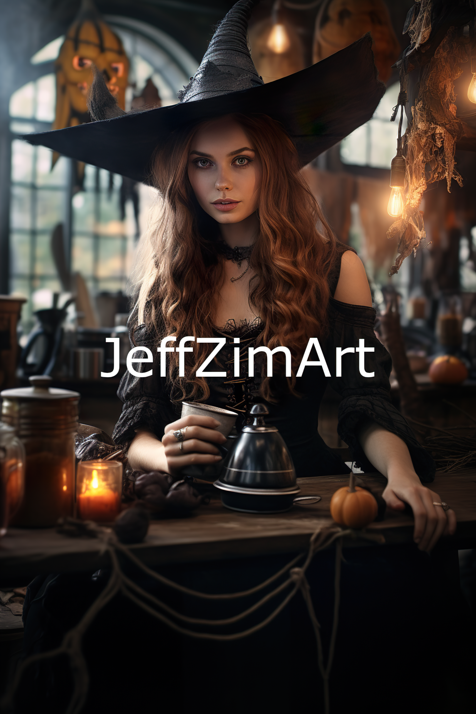 Witches Brew Wall Art Poster Digital Image File Download Print at Home